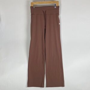 Vuori Women's Wide-Leg Lounge Pants in Brown